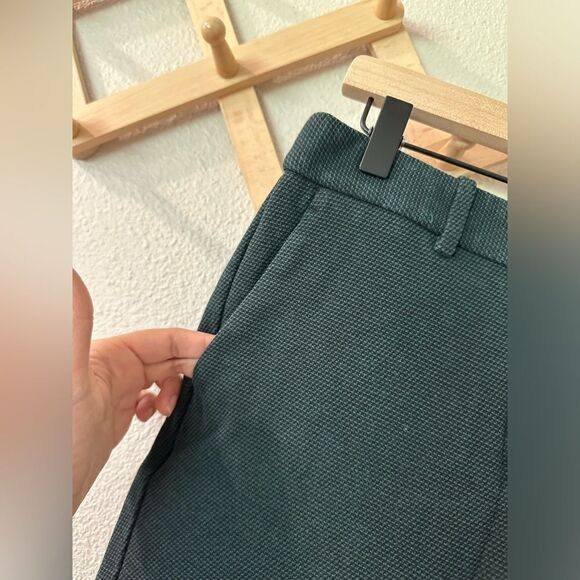 Theory Green Treeca 2k Pants Sz 4 - Picture 2 of 7
